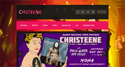 Desktop Screenshot of christeenemusic.com